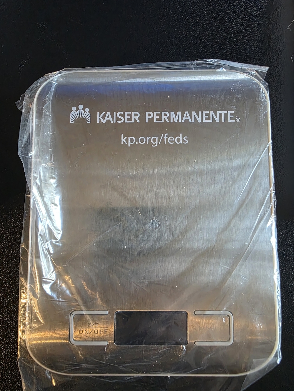 New never been used Kasier Permanente promotional food scale